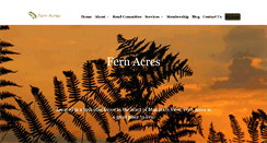 Desktop Screenshot of fernacres.org